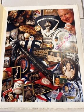 Signed New York Yankees Memorabilia Collage Print - Multi Whitey Ford